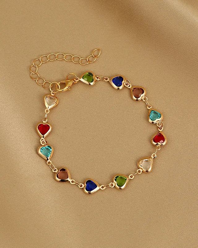 Elegante Armkette/ Armband mit Steinen und Perlen, verschiedene Modelle