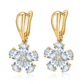 Elegante Blumen - Ohrringe - zeitlos und elegant