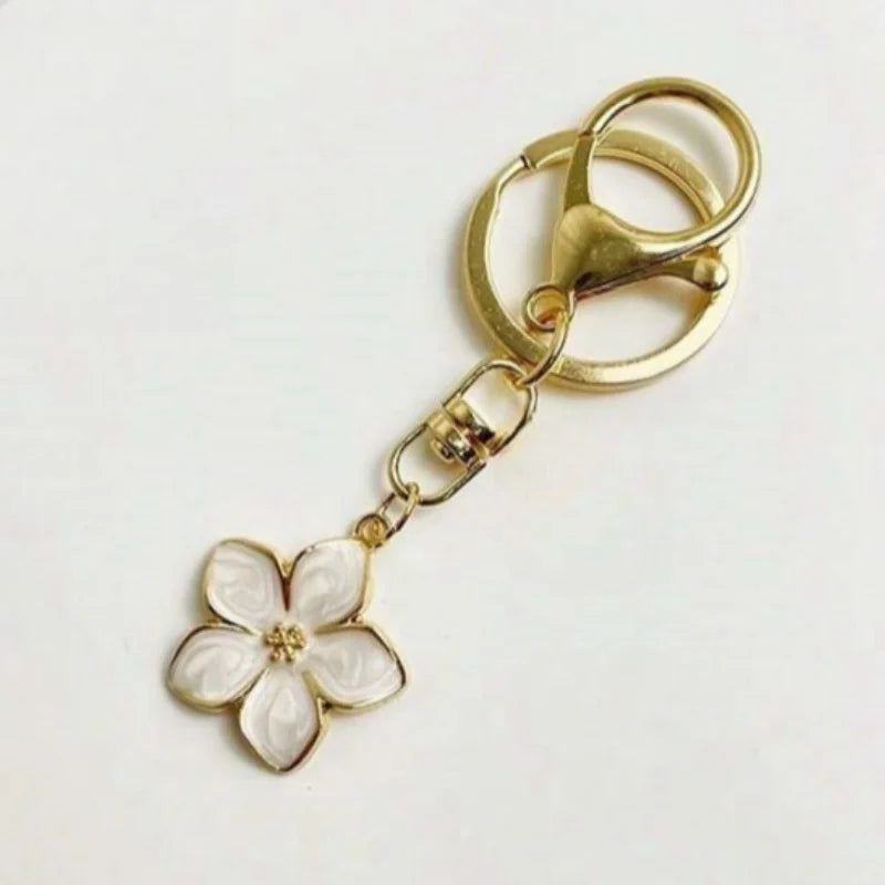 Niedlicher kleiner Blumenanhänger für jede Handtasche