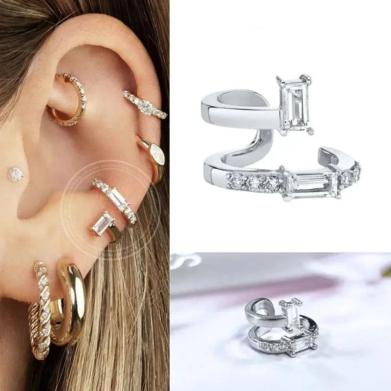 Elegante Earcuff´s, Ohrringe in zeitlosem Design
