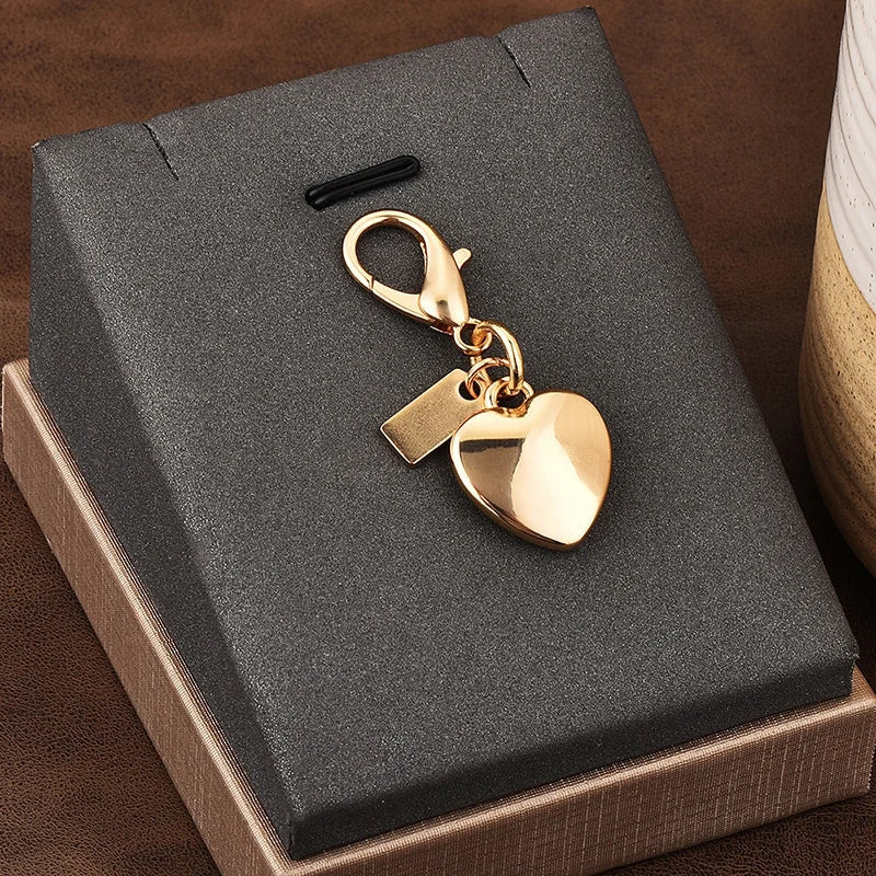 Niedlicher Taschenanhänger, Accessoire in Gold mit verschiedenen Motiv - Anhänger