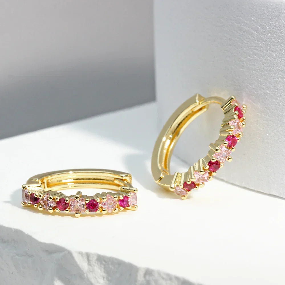 Elegante, kleine Creolen Ohrringe