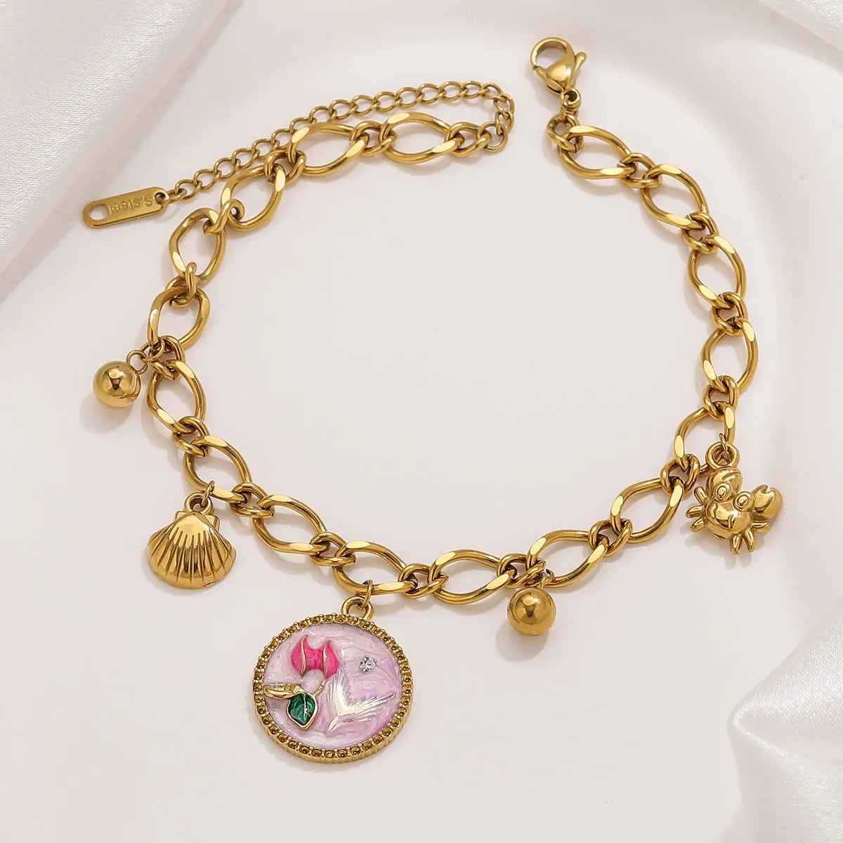 Elegantes Armband mit verschiedenen Motiv - Anhängern