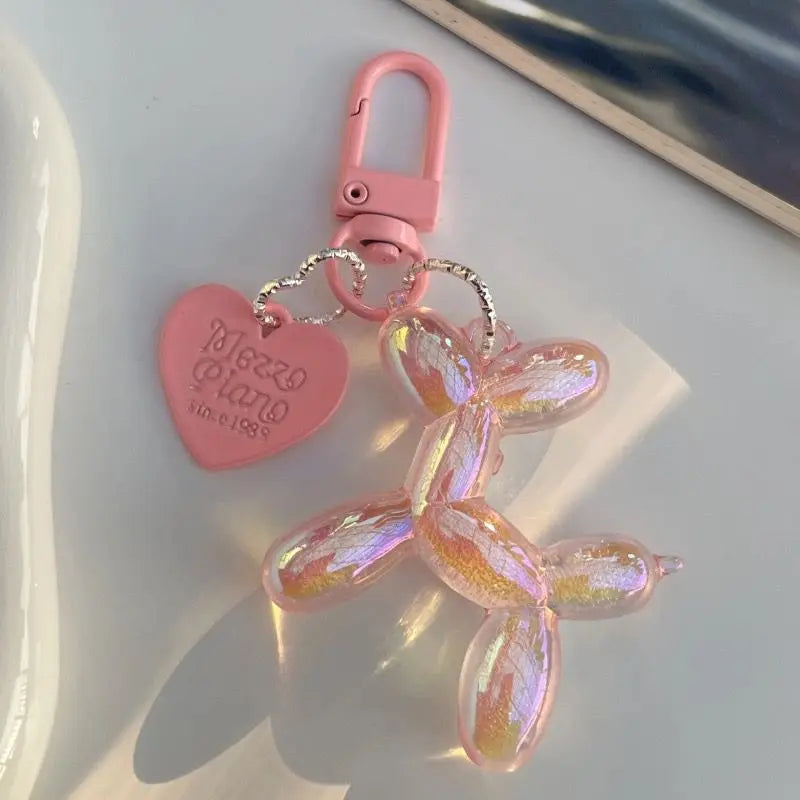 Niedlicher Taschenanhänger, Accessoire in verschiedenen Farben, mit Hunde - Anhänger
