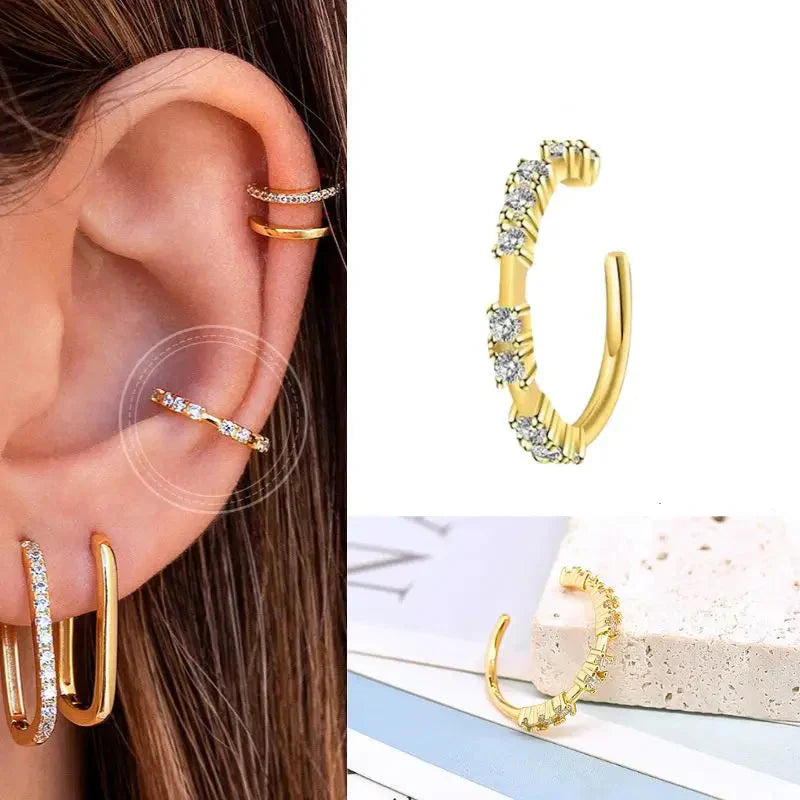 Elegante Earcuff´s, Ohrringe in zeitlosem Design