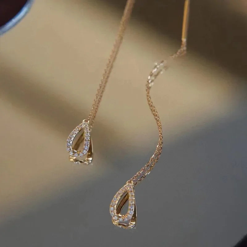 Elegante Ohrringe, verschiedene Designs
