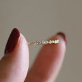 Eleganter, schmaler Ring