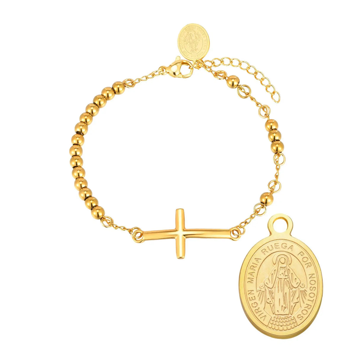 Elegante Armkette/ Armband in Gold, mit verschiedenen Motiven