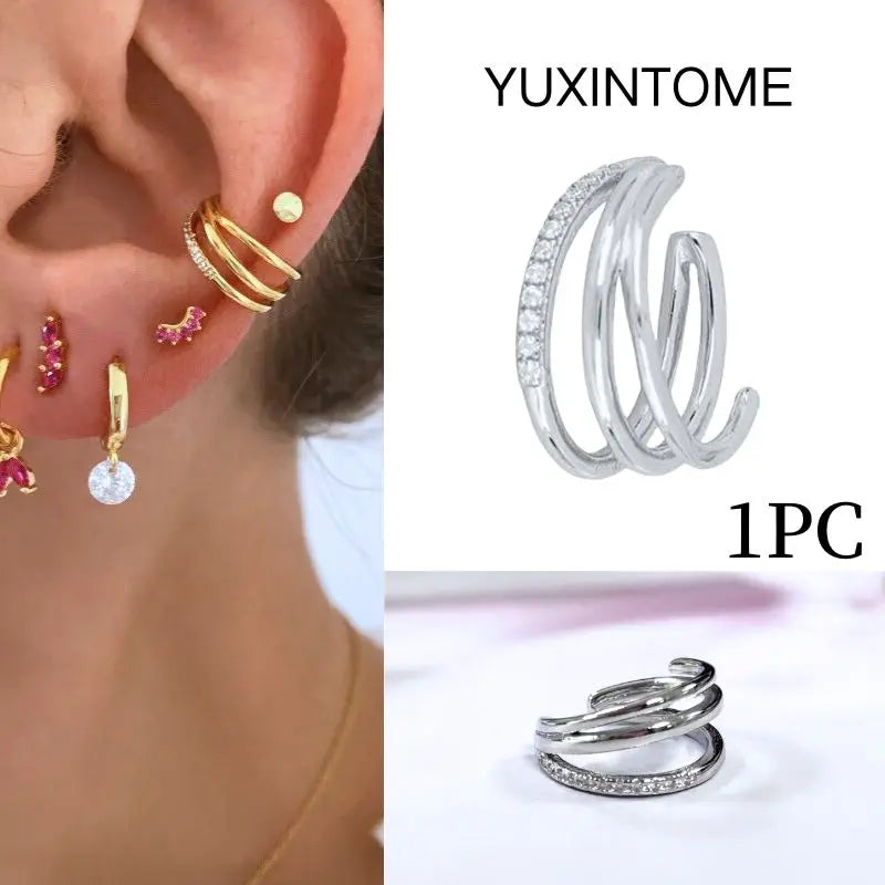 Elegante Earcuff´s, Ohrringe in zeitlosem Design