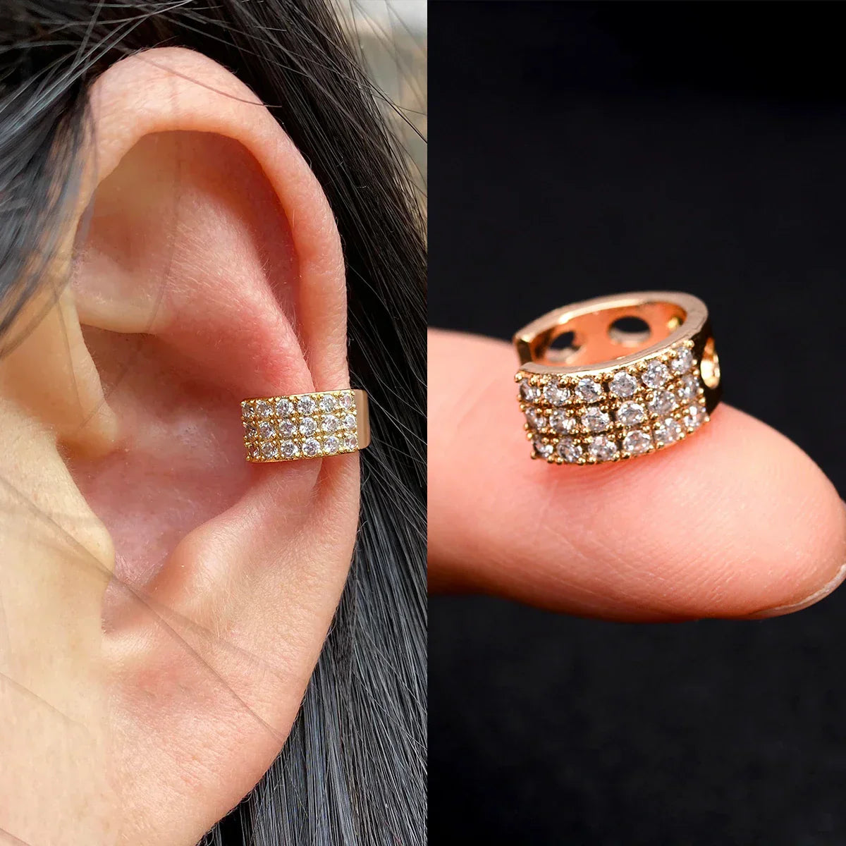 Elegante Earcuff´s, Ohrringe in zeitlosem Design
