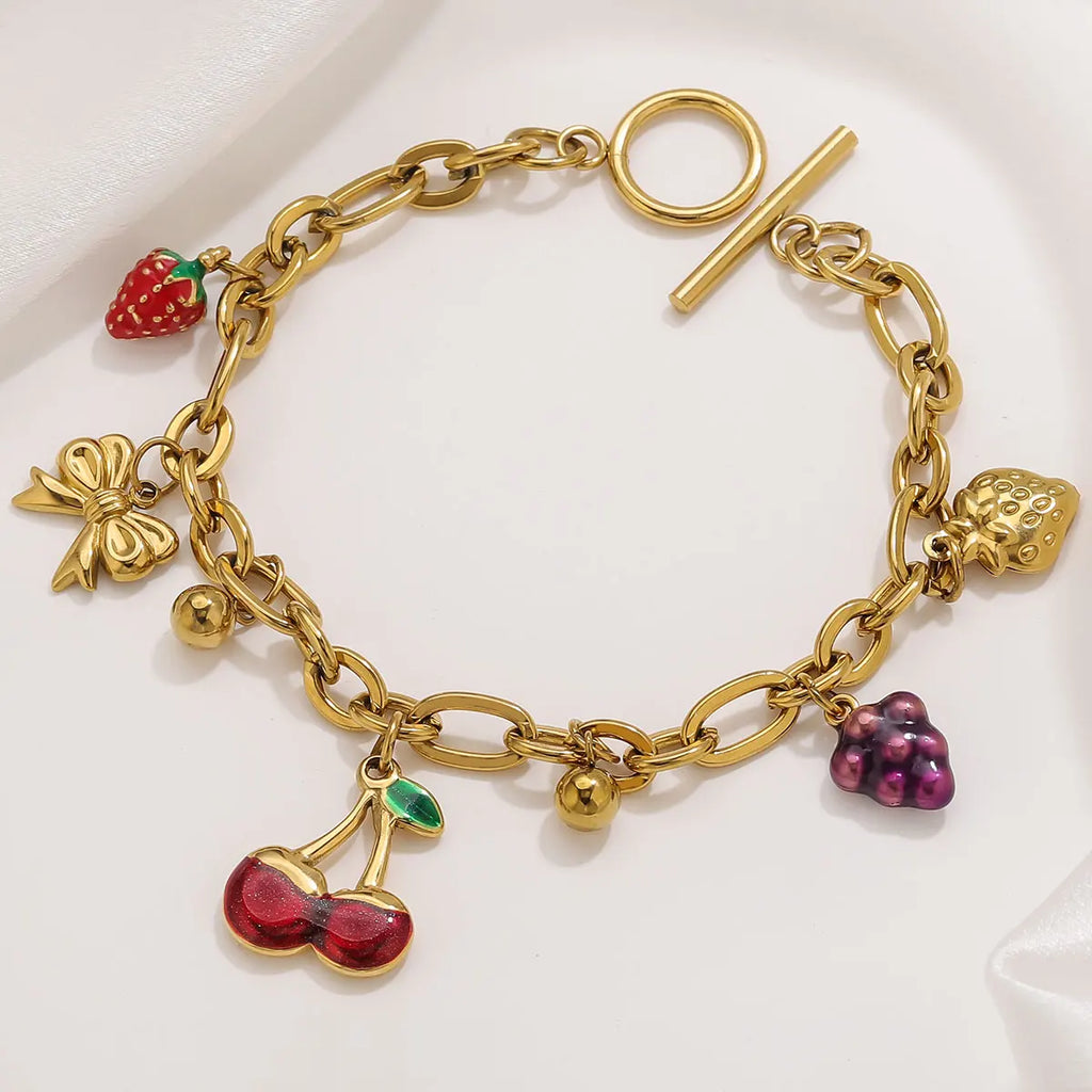 Elegantes Armband mit verschiedenen Motiv - Anhängern