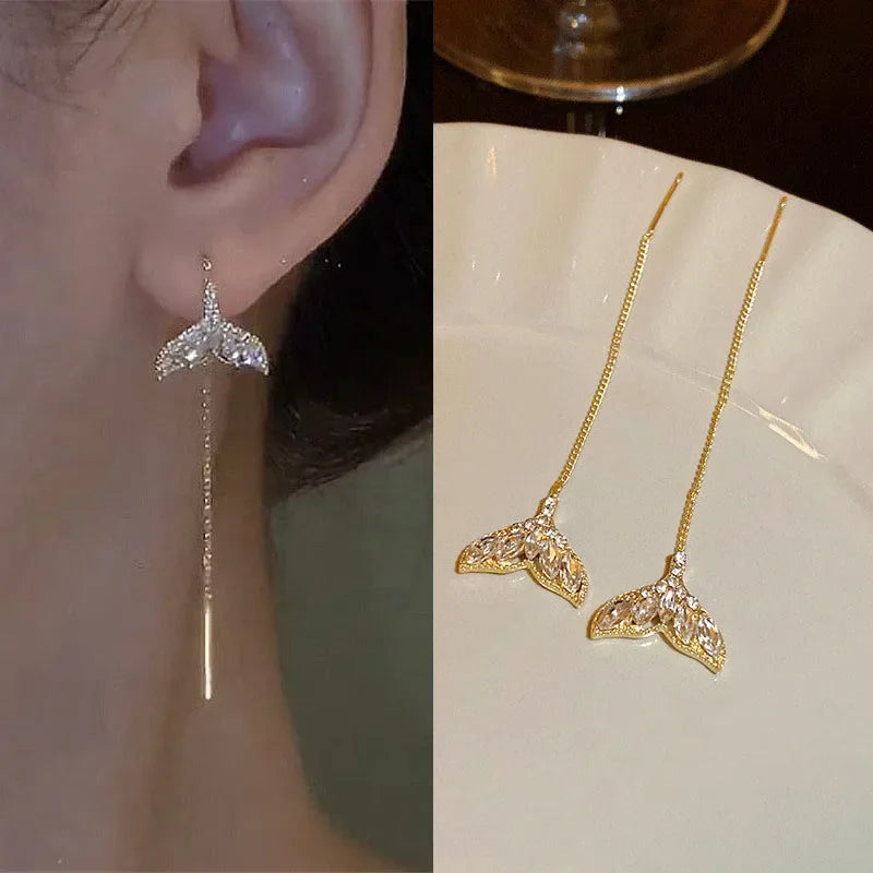 Elegante Ohrringe, verschiedene Designs