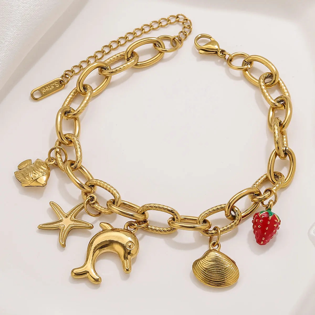 Elegantes Armband mit verschiedenen Motiv - Anhängern