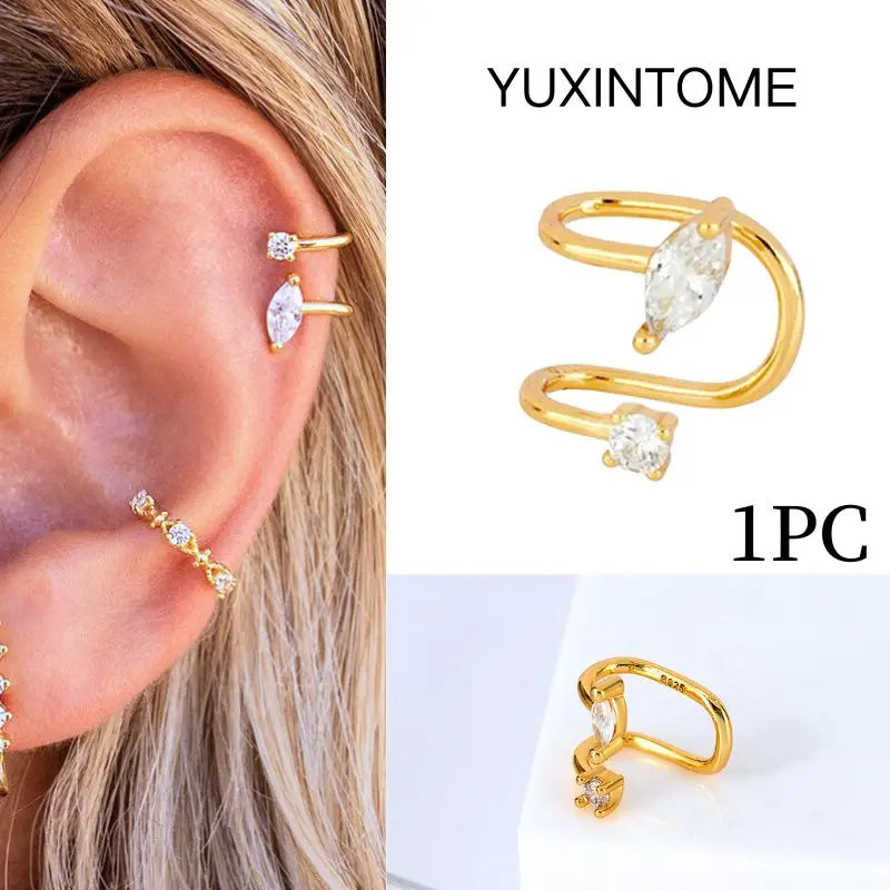 Elegante Earcuff´s, Ohrringe in zeitlosem Design
