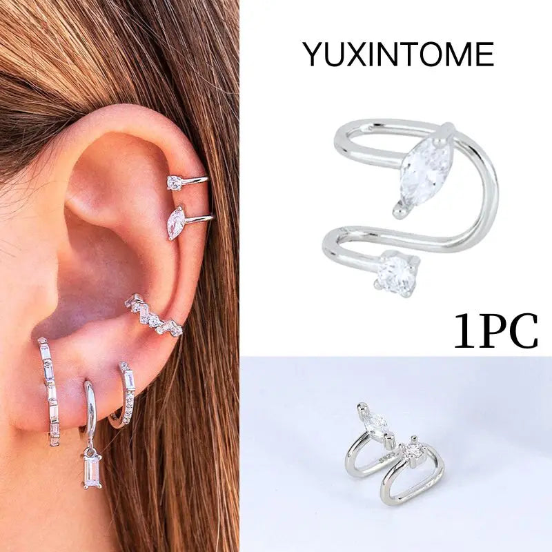 Elegante Earcuff´s, Ohrringe in zeitlosem Design