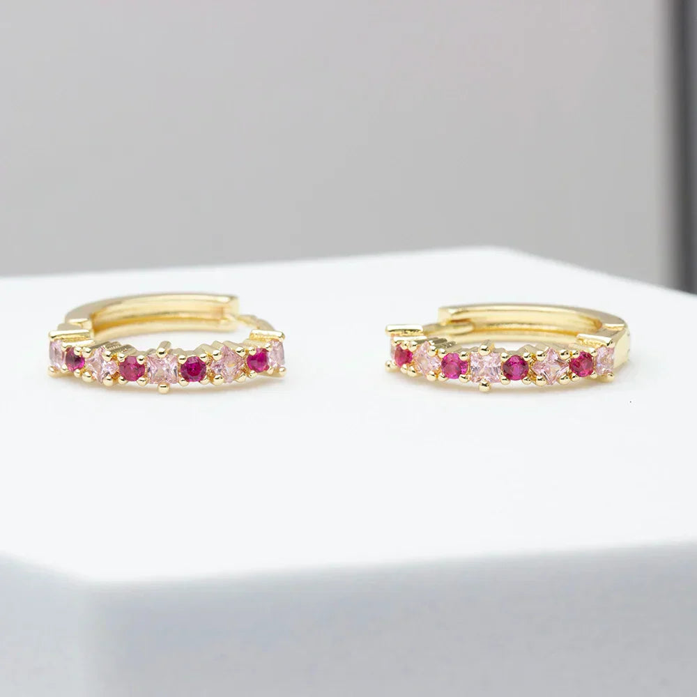 Elegante, kleine Creolen Ohrringe