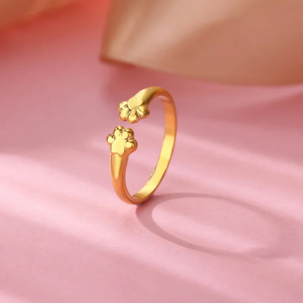 Elegante Ringe in Gold, verschiedene Designs