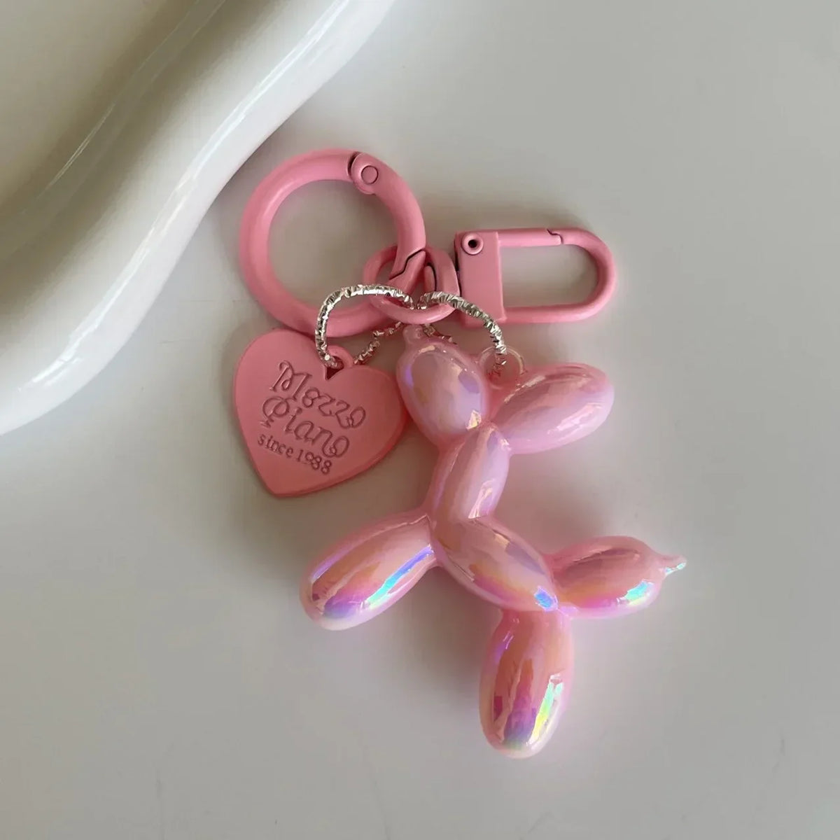 Niedlicher Taschenanhänger, Accessoire in verschiedenen Farben, mit Hunde - Anhänger