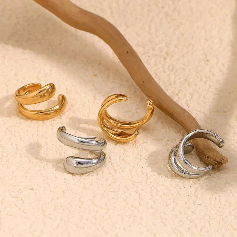 Eleganter Earcuff, Ohrring in zeitlosem Design