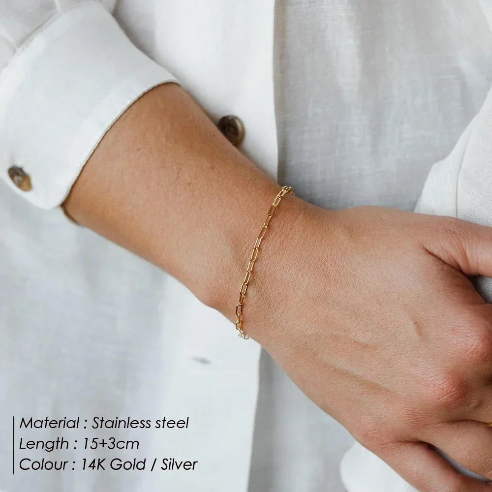 Elegante, schlanke Armketten/ Armbänder