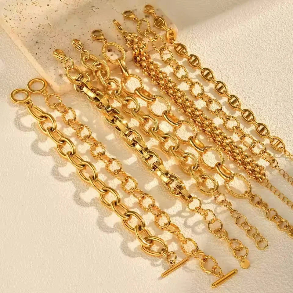 Elegante Armketten, Armbänder, verschiedene Modelle