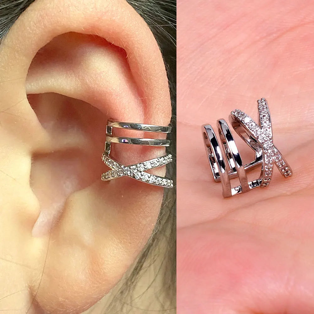 Elegante Earcuff´s, Ohrringe in zeitlosem Design