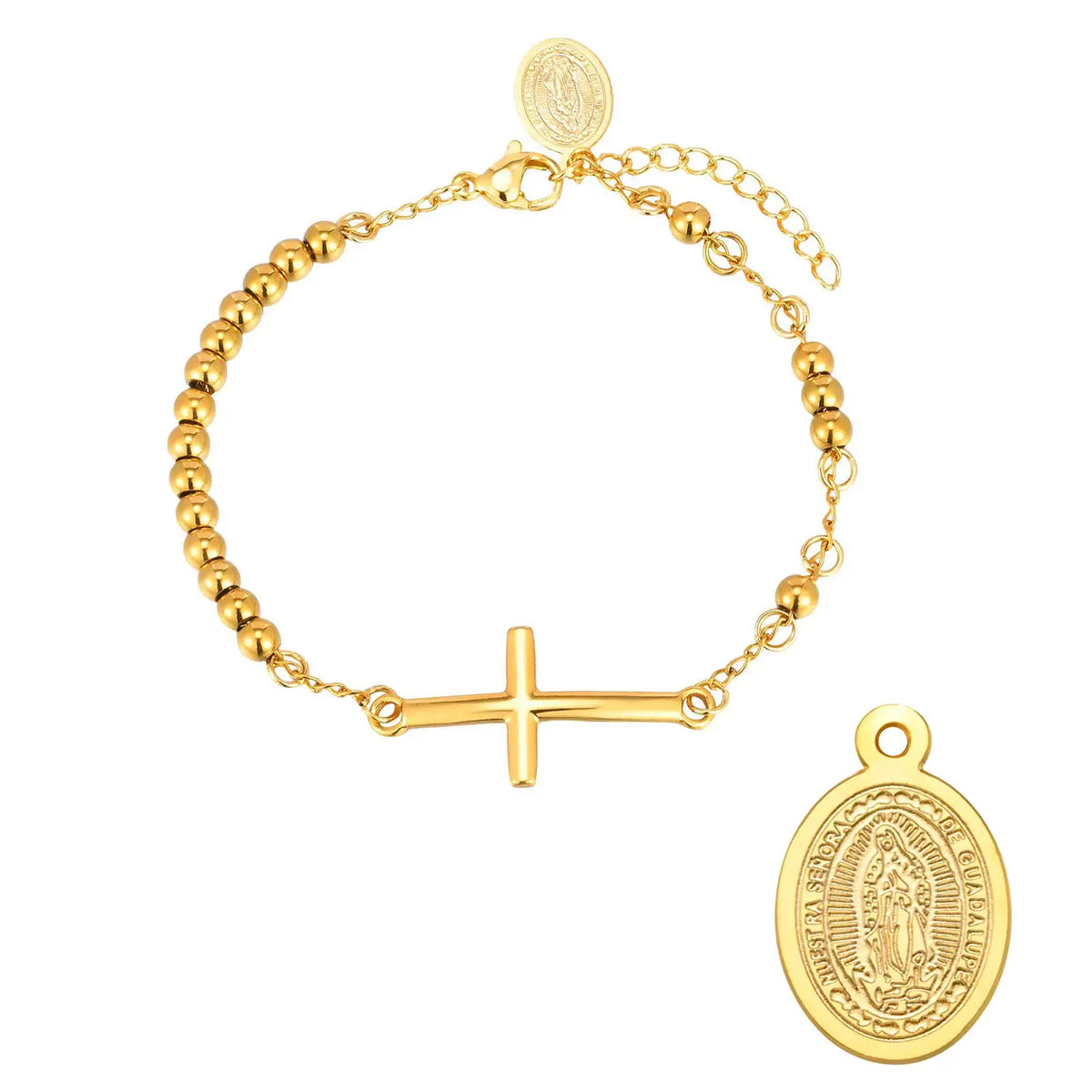 Elegante Armkette/ Armband in Gold, mit verschiedenen Motiven
