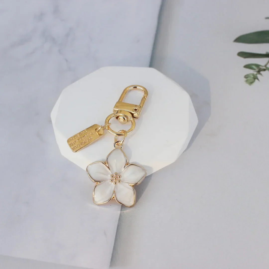 Niedlicher kleiner Blumenanhänger für jede Handtasche