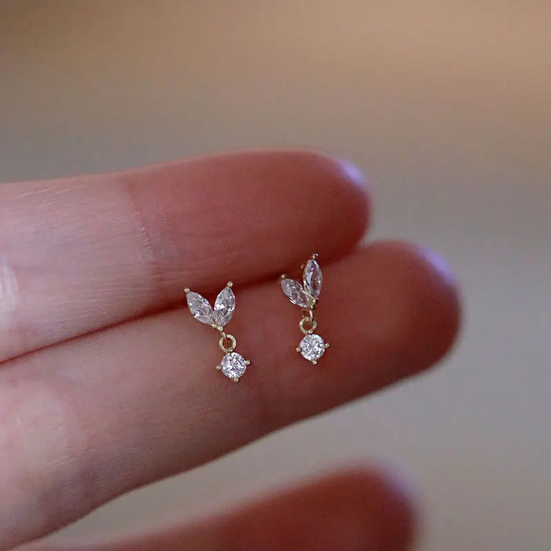 Zierliche, elegante Ohrringe - verschiedene Designs