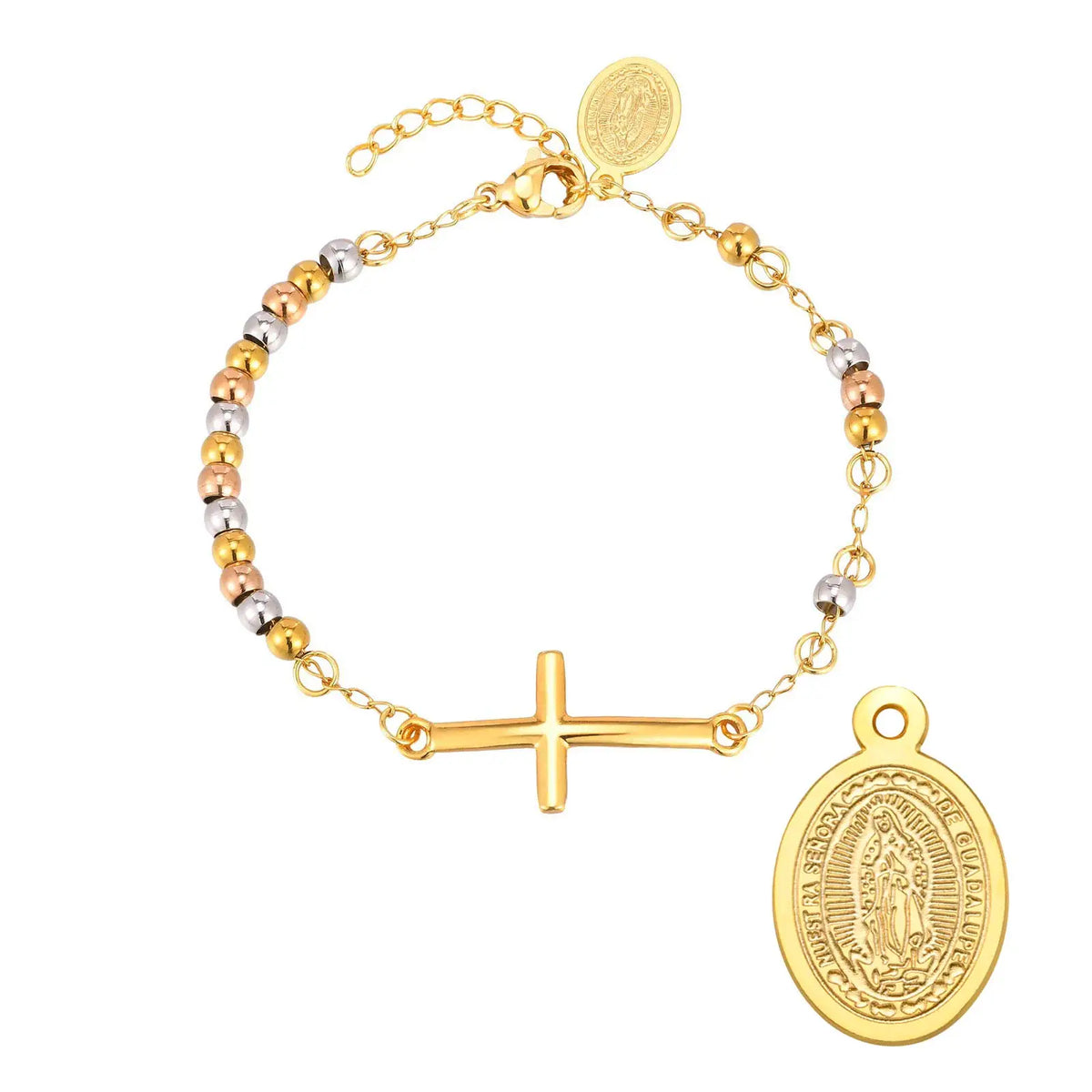 Elegante Armkette/ Armband in Gold, mit verschiedenen Motiven