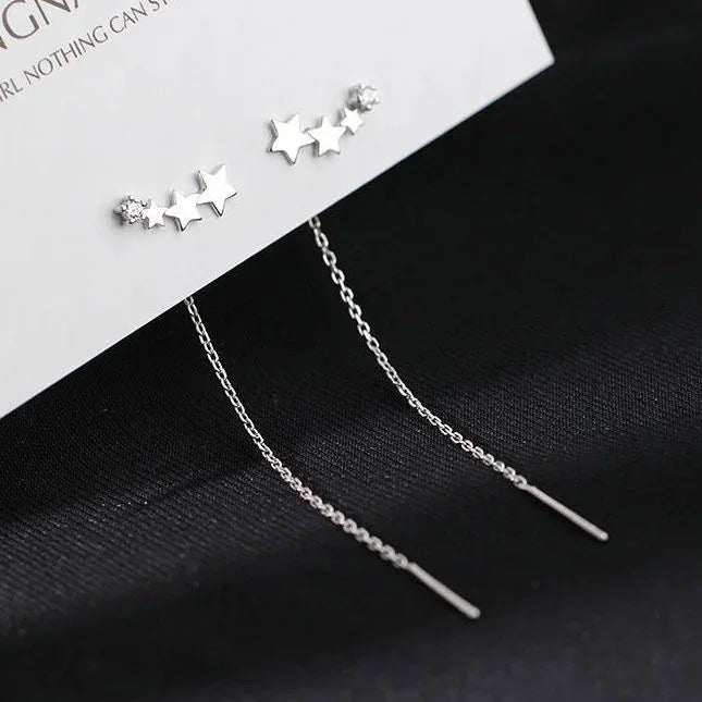 Elegante Ohrringe, verschiedene Designs
