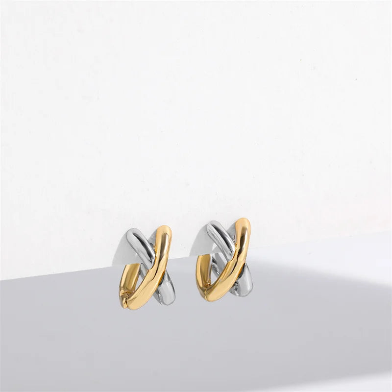 Elegante Creolen Ohrringe, verschiedene Modelle