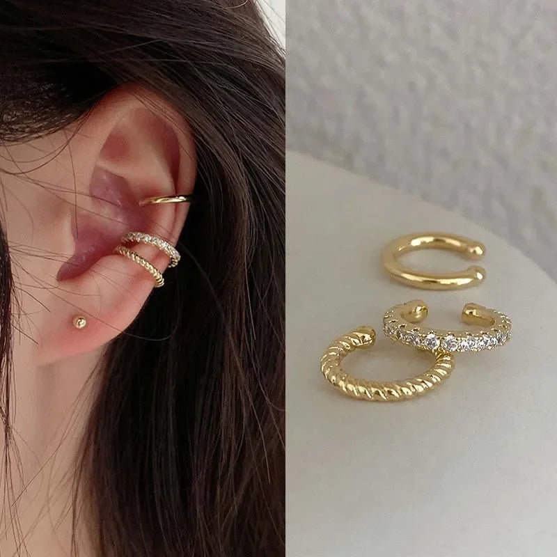 Elegante Earcuff´s, Ohrringe in zeitlosem Design