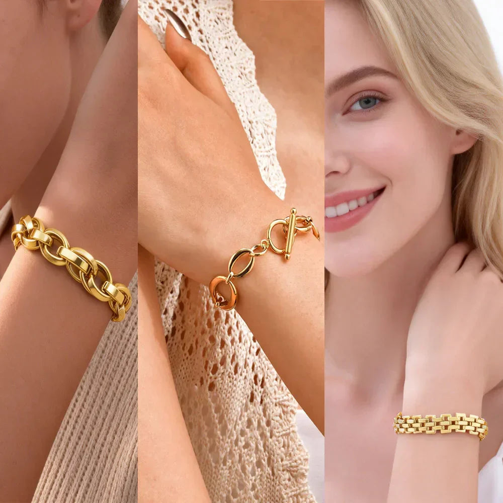 Elegante Armketten, Armbänder, verschiedene Modelle