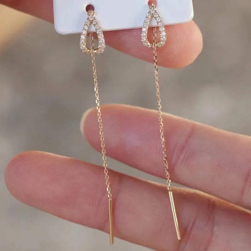 Elegante Ohrringe, verschiedene Designs