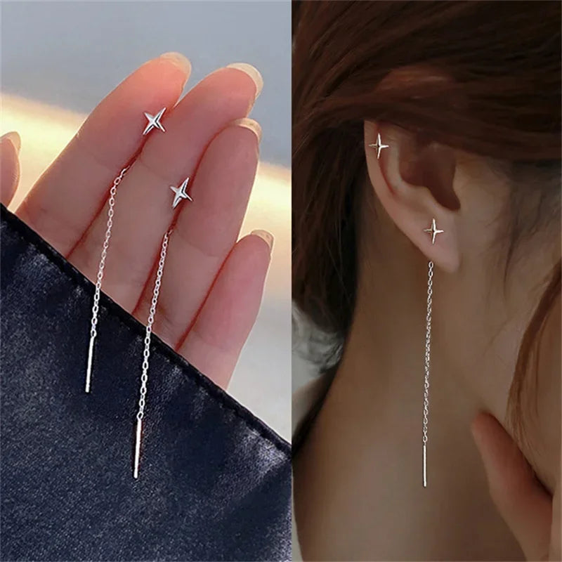 Elegante Ohrringe, verschiedene Designs