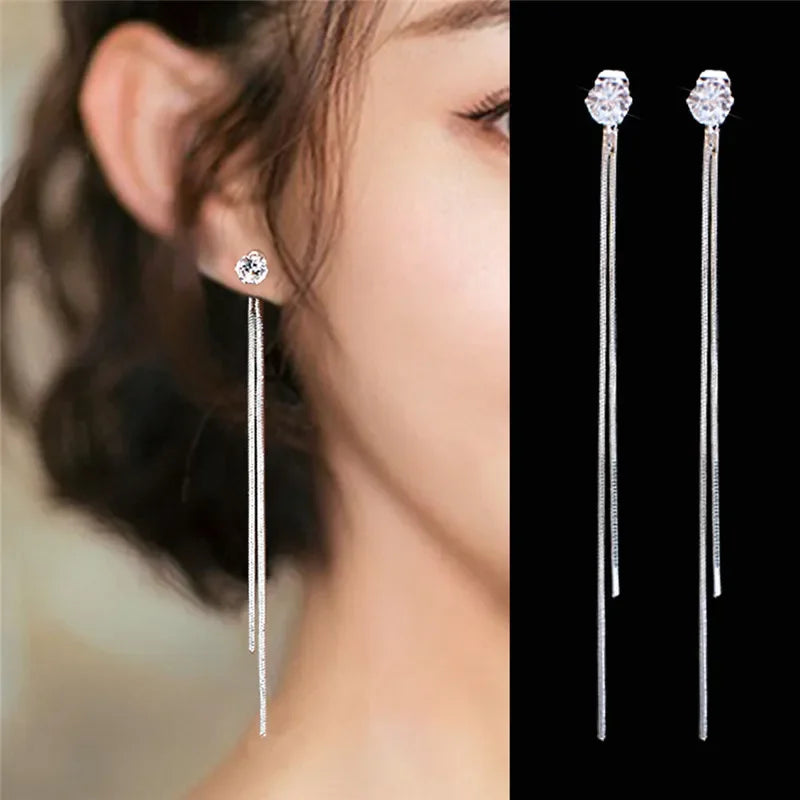 Elegante Ohrringe, verschiedene Designs