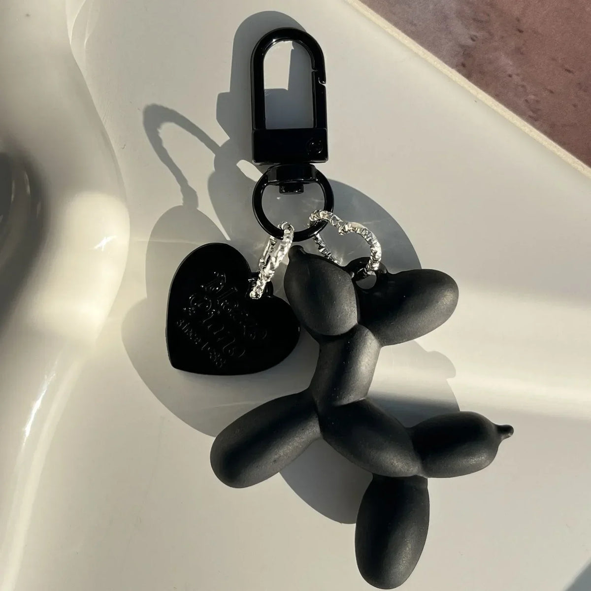 Niedlicher Taschenanhänger, Accessoire in verschiedenen Farben, mit Hunde - Anhänger