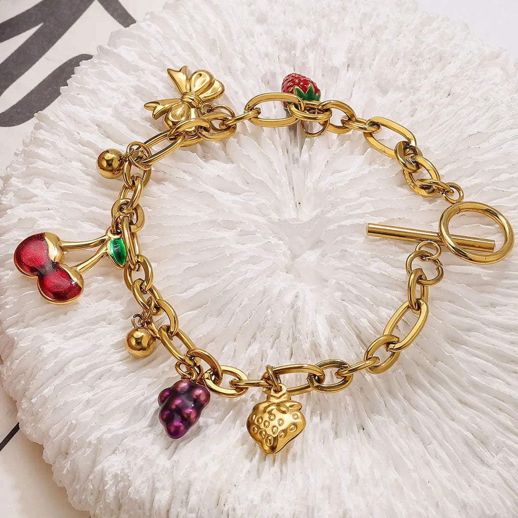 Elegantes Armband mit verschiedenen Motiv - Anhängern