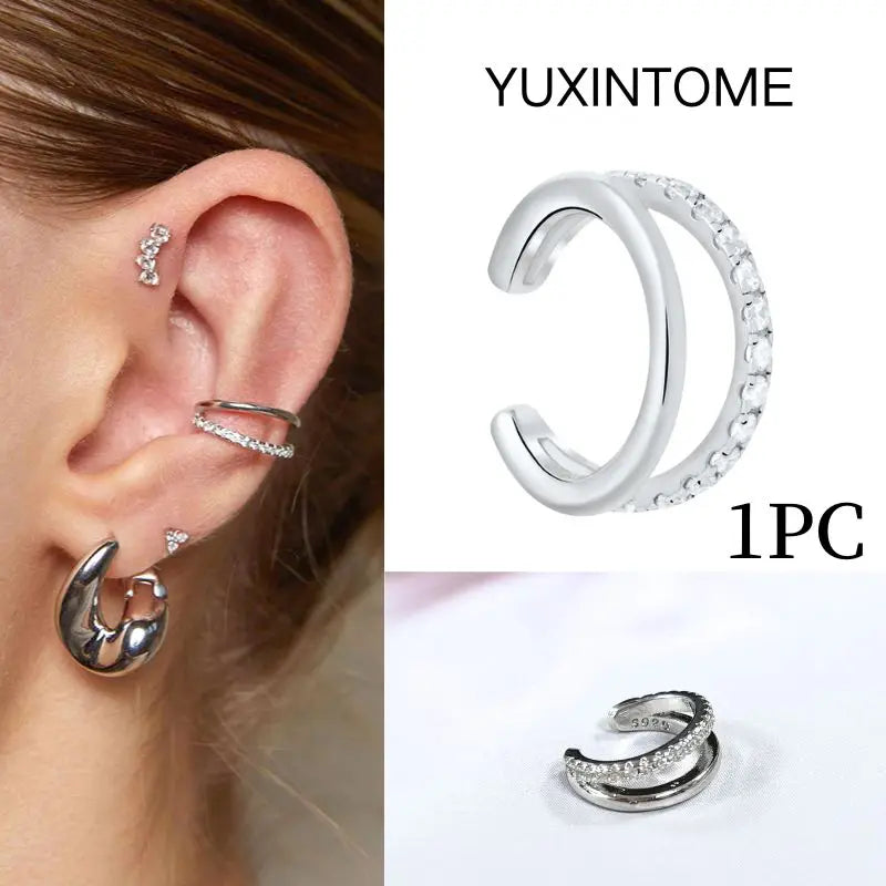 Elegante Earcuff´s, Ohrringe in zeitlosem Design