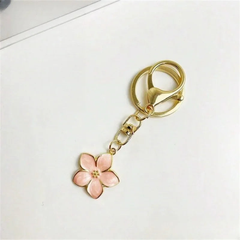 Niedlicher kleiner Blumenanhänger für jede Handtasche