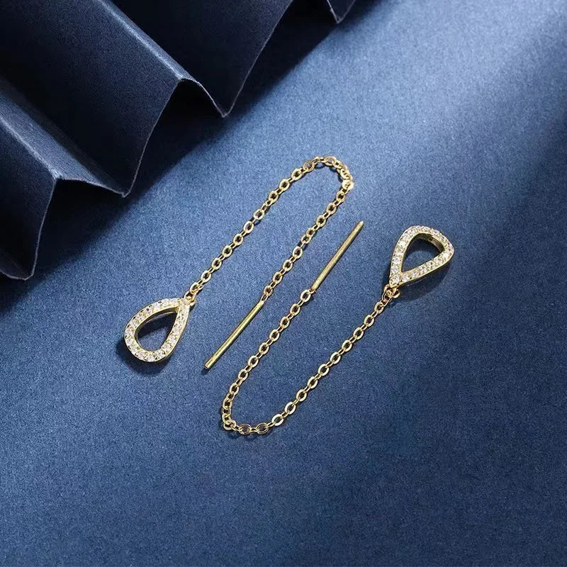 Elegante Ohrringe, verschiedene Designs