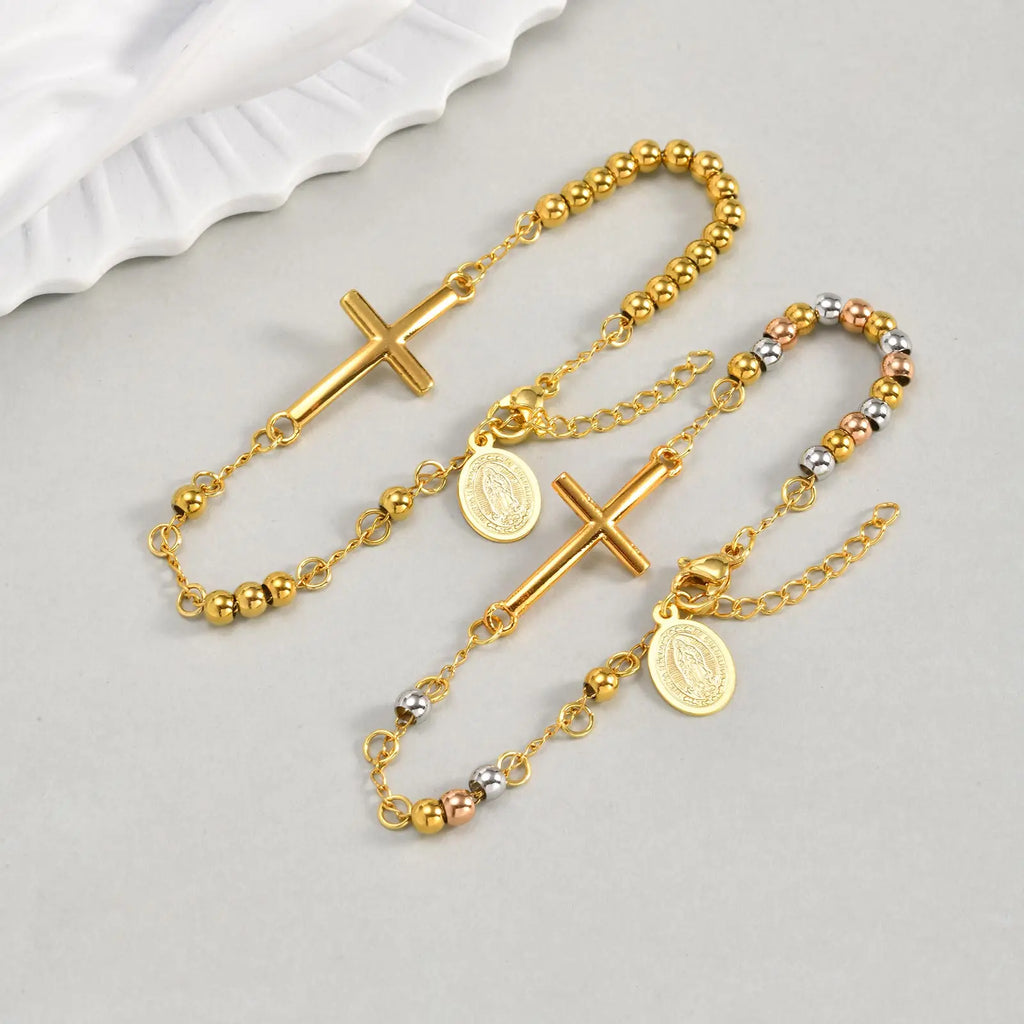 Elegante Armkette/ Armband in Gold, mit verschiedenen Motiven