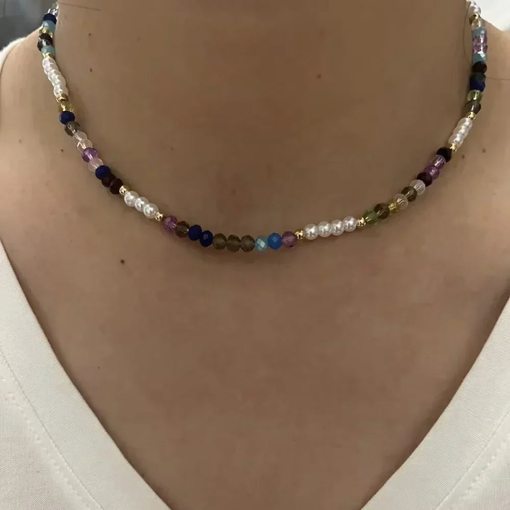 Boho Halsketten mit verschiedenen Anhängern in Gold
