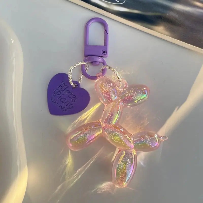 Niedlicher Taschenanhänger, Accessoire in verschiedenen Farben, mit Hunde - Anhänger