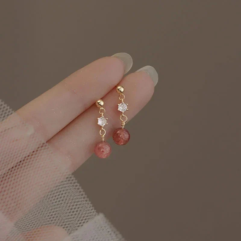 Zierliche, elegante Ohrringe - verschiedene Designs