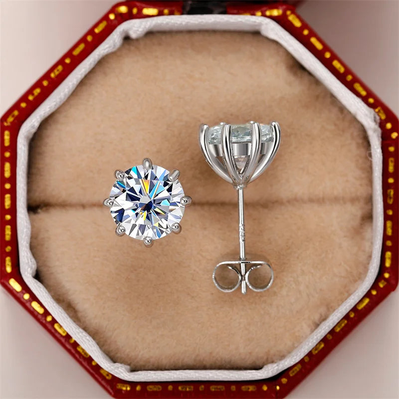 Elegante Ohrringe, verschiedene Farben und Steinformen