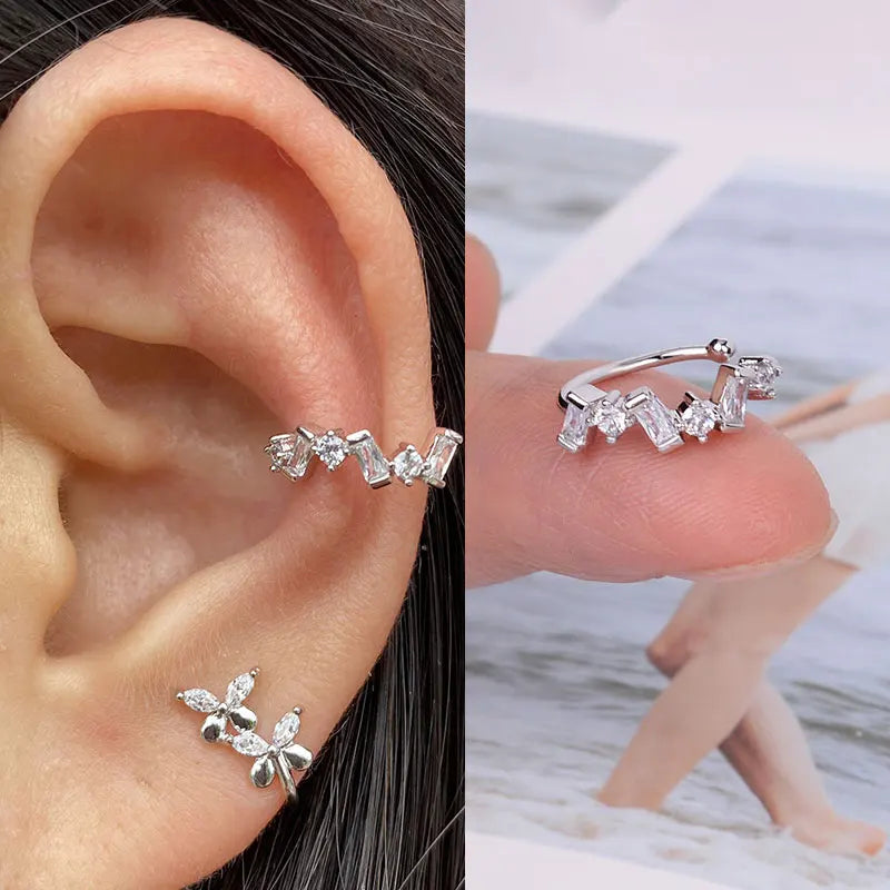 Elegante Earcuff´s, Ohrringe in zeitlosem Design