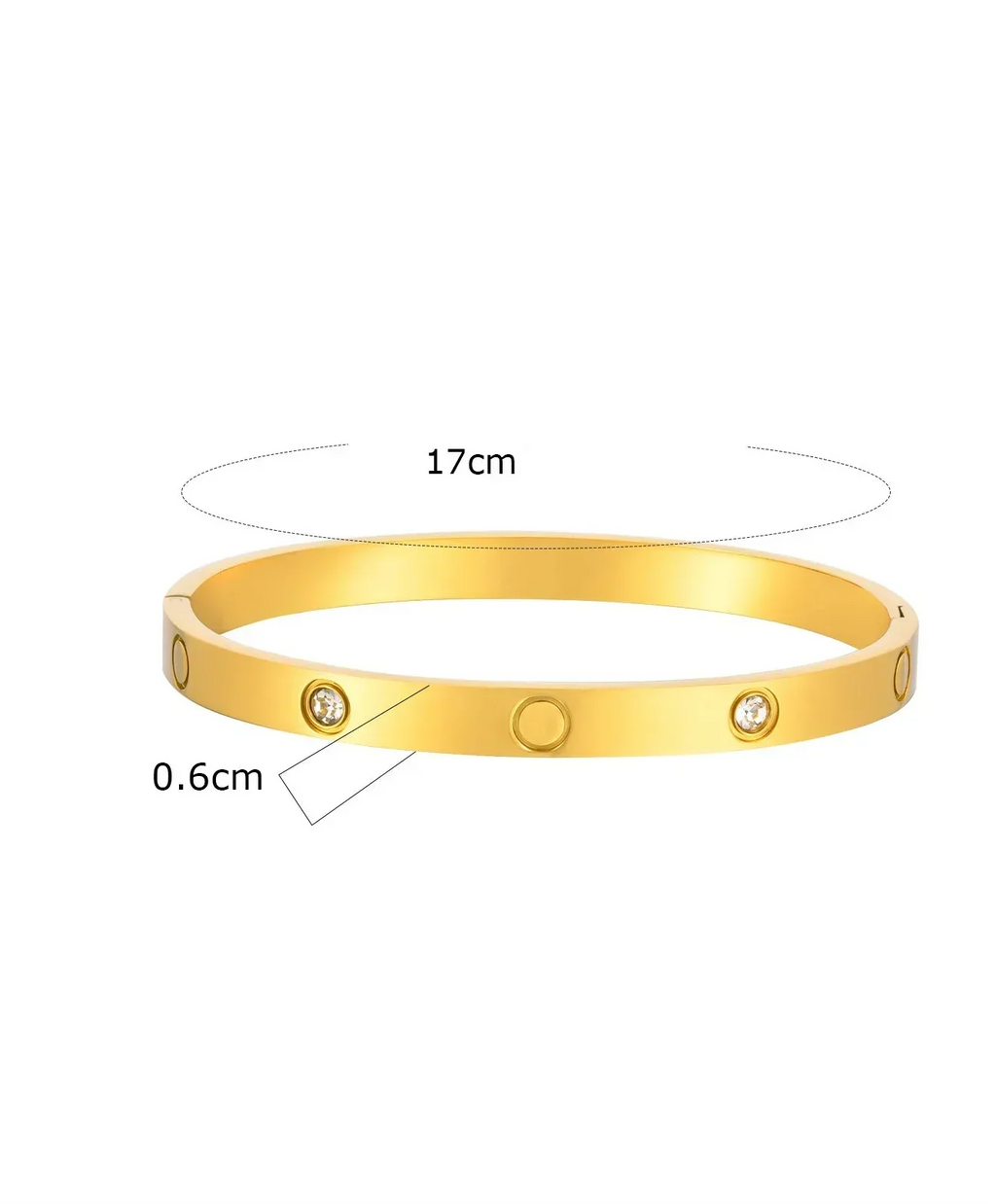 Eleganter Armreif in verschiedenen Designs