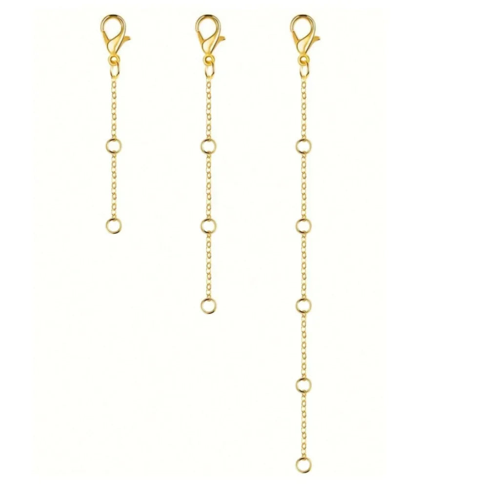 Praktische Kettenverlängerung in Gold und Silber